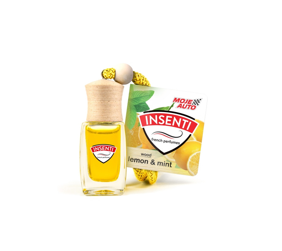 ZAPACH INSENTI WOOD 8ML CYTRYNA MIĘTA / MOJE AUTO
