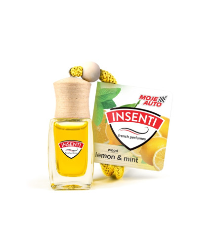 ZAPACH INSENTI WOOD 8ML CYTRYNA MIĘTA / MOJE AUTO