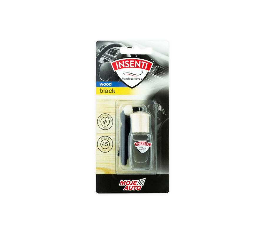 ZAPACH INSENTI WOOD BUTELECZKA 8ML BLACK BLISTER / MOJE AUTO