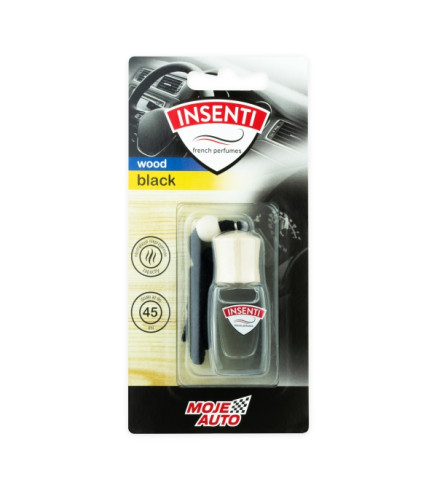 ZAPACH INSENTI WOOD BUTELECZKA 8ML BLACK BLISTER / MOJE AUTO