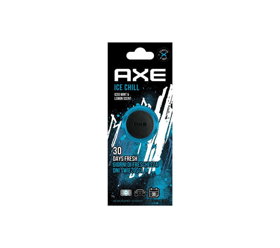 MINI MEMBRANA DO NAWIEWU SAMOCHODOWEGO 3ML AXE ICE CHILL