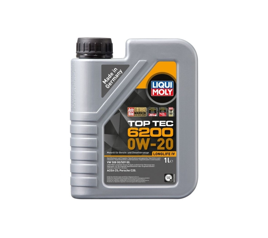 OLEJ LIQUI MOLY 0W20 1L TOP TEC 6200 / 508.00 509.00