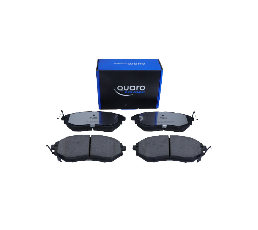 Klocki hamulcowe ceramiczne Quaro Silver dla Subaru Legacy 2003+ przednia oś
