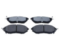 Klocki hamulcowe ceramiczne Quaro Silver dla Subaru Legacy 2003+ przednia oś