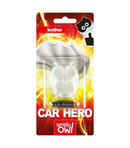 ZAPACH SMELLY OWL LEATHER - ZAPACHOWA SOWA DO KRATKI NAWIEWU / DO WYCZERPANIA ZAPASÓW