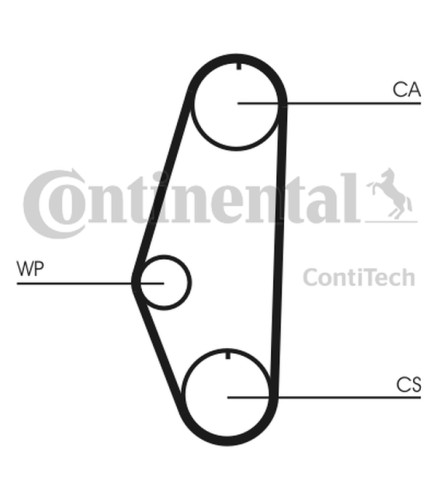 PASEK ROZRZĄDU VW 1,0-1,3
