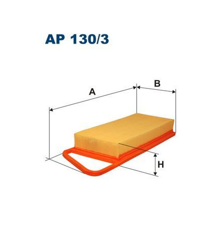 BFA2016 (AP130/3) filtr powietrza Borg&B
