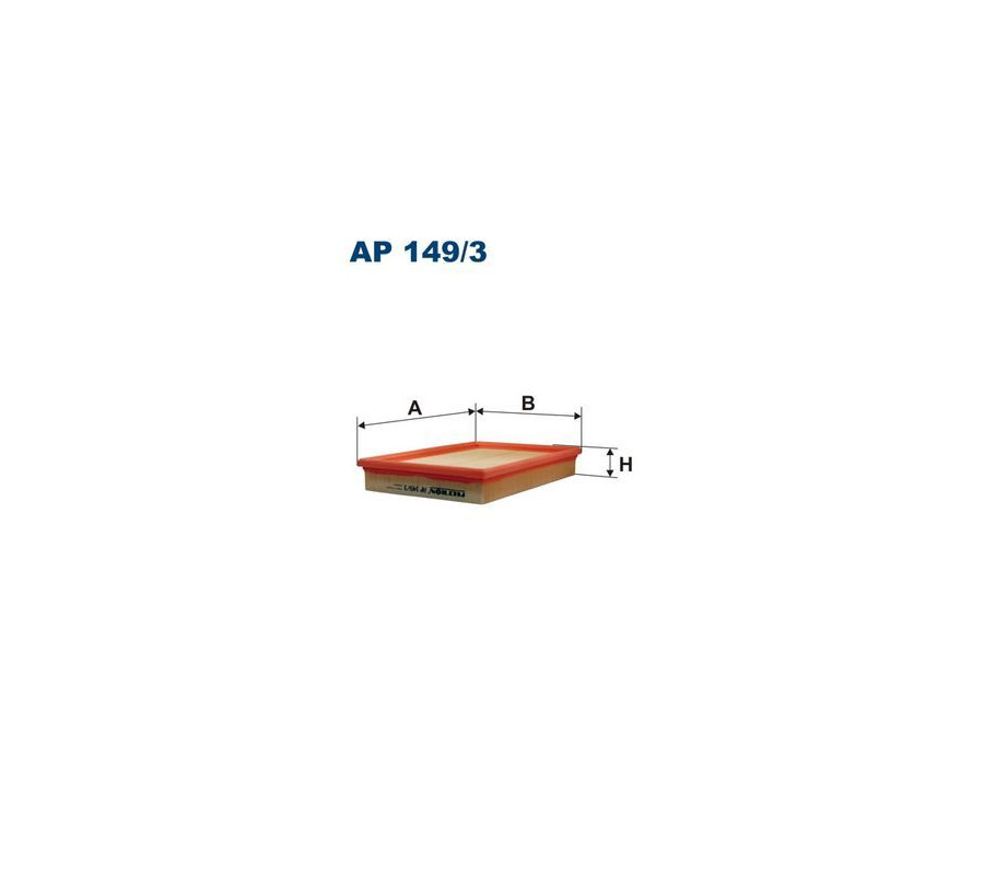 BFA2037 (AP149/3) filtr powietrza Borg&B