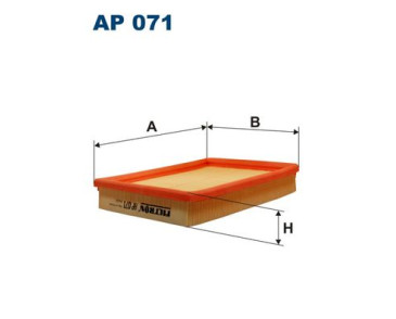 BFA2061 (AP071) filtr powietrza BorgBeck