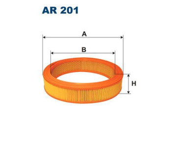 BFA2093 (AR201) filtr powietrza Borg&Bec