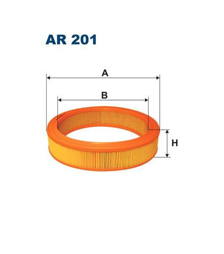 BFA2093 (AR201) filtr powietrza Borg&Bec