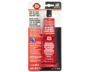 USZCZELNIACZ SILIKONOWY 85G CZERWONY OD -62°C DO 343°C / PRO SEAL