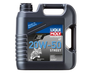 OLEJ LIQUI MOLY 20W50 4L 4T MOTORBIKE STREET / MOTOCYKLE
