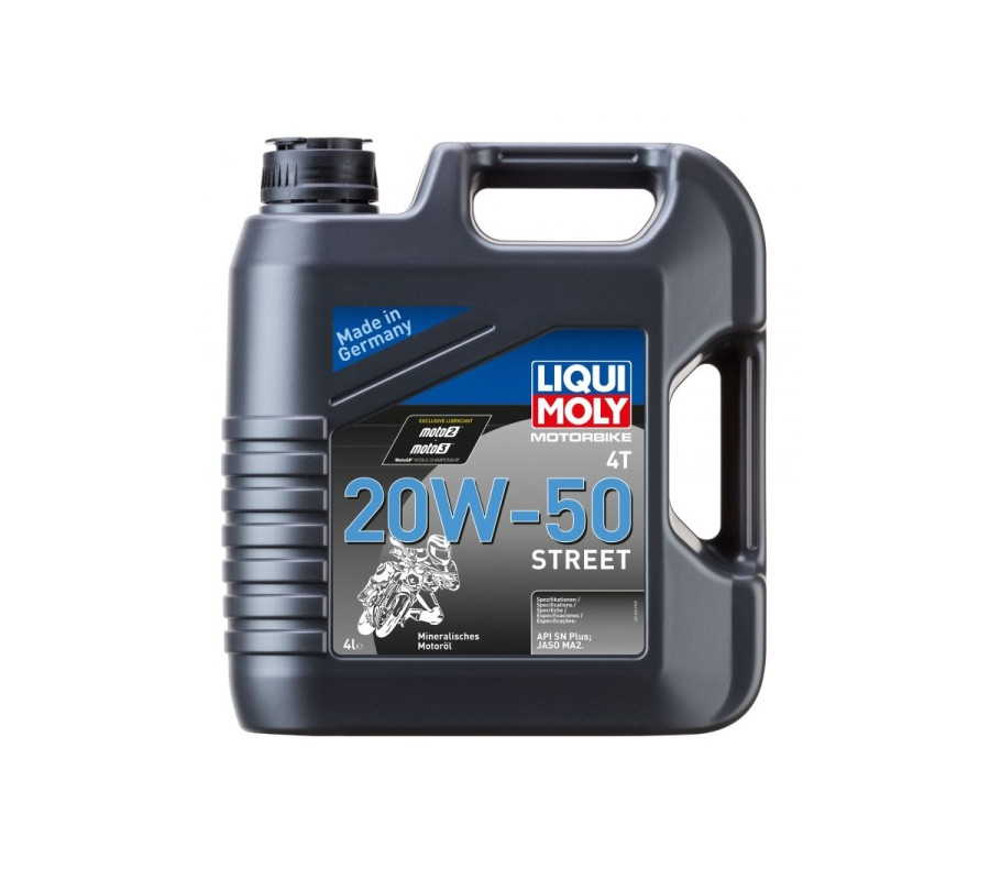 OLEJ LIQUI MOLY 20W50 4L 4T MOTORBIKE STREET / MOTOCYKLE