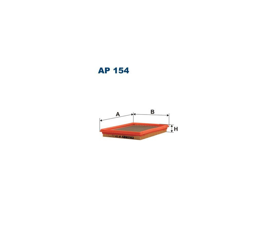 BFA2222 (AP154) filtr powietrza Borg&Bec