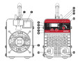 INWERTOROWY PROSTOWNIK Z ROZRUCHEM START 12V / 24V - 80A - 600A - 800 AH, LCD, KABLE 2,1 M