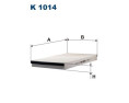 BFC1005 (K1014) filtr kabinowy Borg&Beck