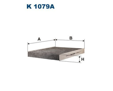 BFC1123 (K1079A) filtr kabinowy węglowyBorg&Beck