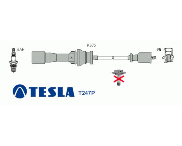T247P Przewody zapłonowe TESLA