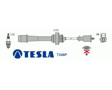 T248P Przewody zapłonowe TESLA