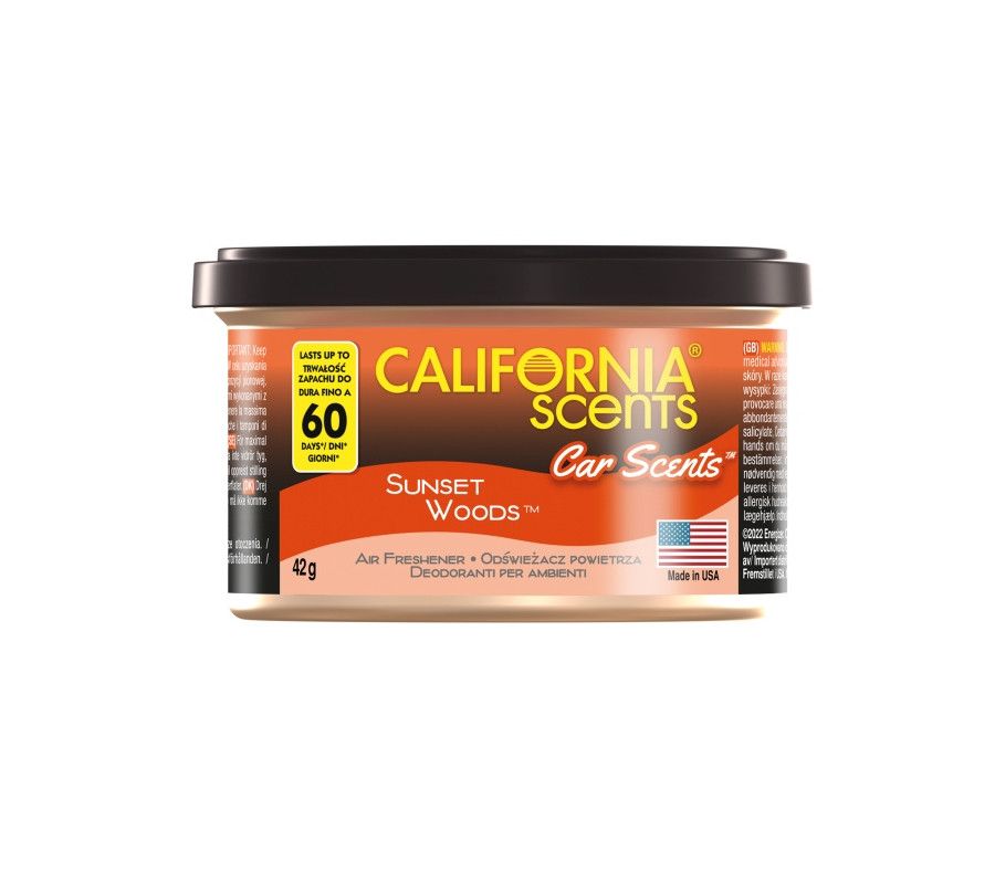 ZAPACH CALIFORNIA SCENTS SUNSET WOODS - PUSZKA ZAPACHOWA 42G