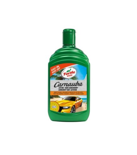WOSK W PŁYNIE 500ML CARNAUBA WAX / TURTLE WAX GREEN LINE