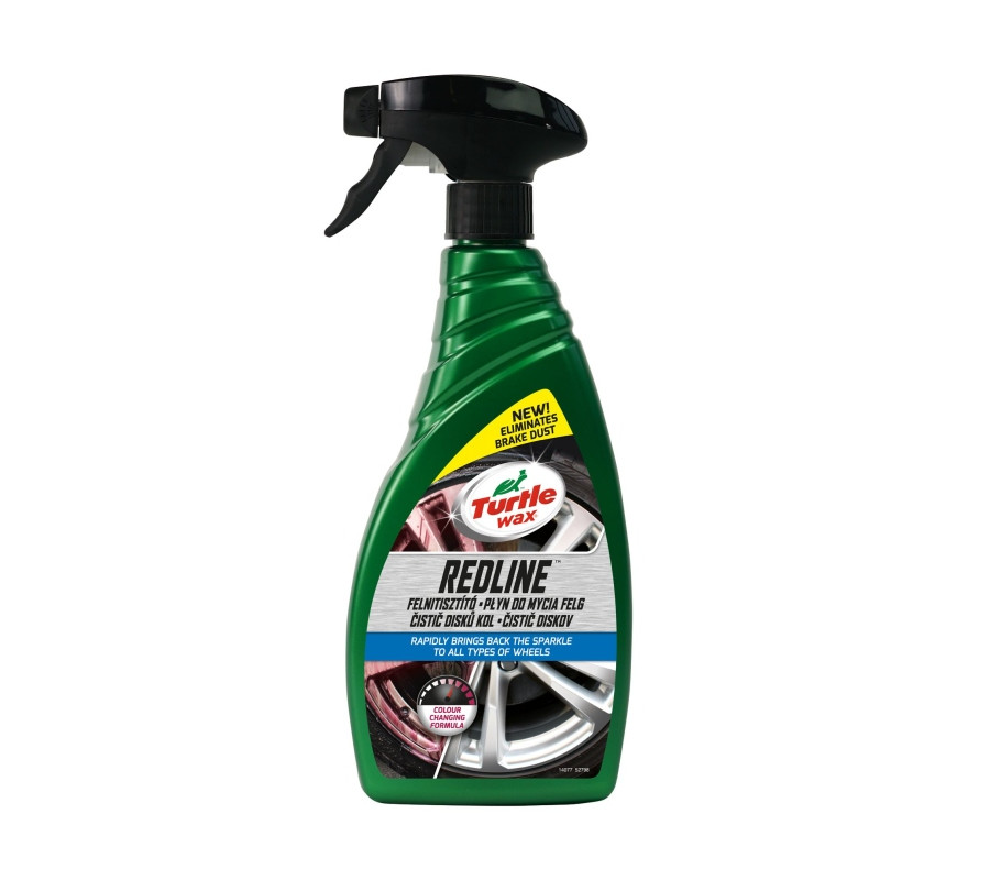 ŚRODEK DO CZYSZCZENIA FELG 500ML ALL WHEEL CLEANER PŁYN REDLINE / TURTLE WAX GREEN LINE