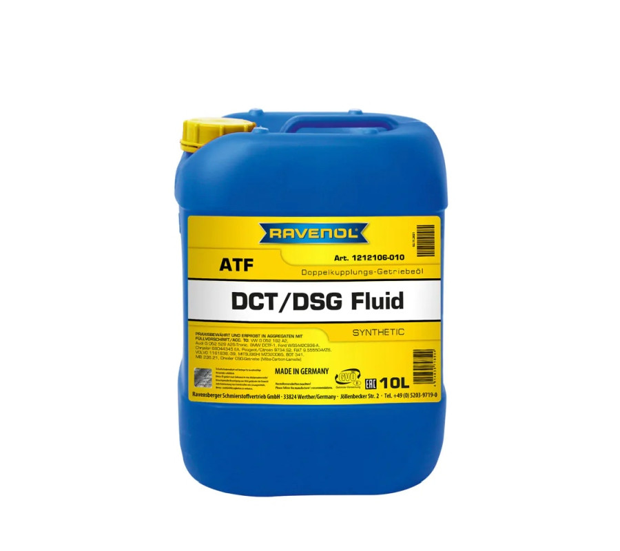 OLEJ RAVENOL ATF DCT/DSG 10L / G052 182 A2 / G 052 529 A2 / WSD-M2C200-D2 / WSS-M2C936-A