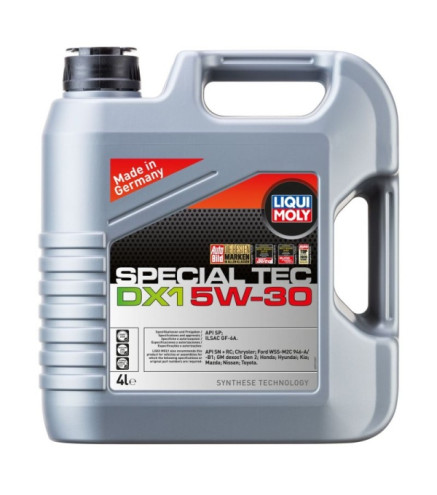 OLEJ LIQUI MOLY 5W30 4L SPECIAL TEC DX1 / DEX 1 GEN2 / SN/RC / WSS-M2C 946-A / GF-6A