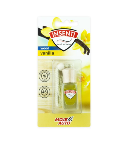 ZAPACH INSENTI WOOD BUTELECZKA 8ML VANILIA BLISTER / MOJE AUTO