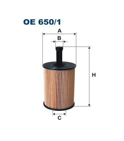 BFO4001 (OE650/1) filtr oleju Borg&Beck