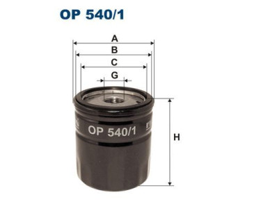 BFO4004 (OP540/1) filtr oleju Borg&Beck