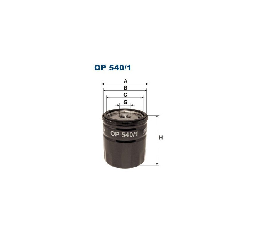 BFO4004 (OP540/1) filtr oleju Borg&Beck