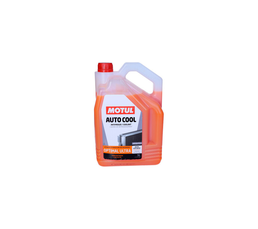 PŁYN DO CHŁODNIC 5L KONCENTRAT INUGEL OPTIMAL ULTRA / AUTO COOL OPTIMAL ULTRA / CZERWONY G12/G12+