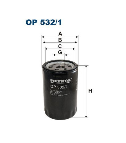 BFO4008 (OP532/1) filtr oleju Borg&Beck