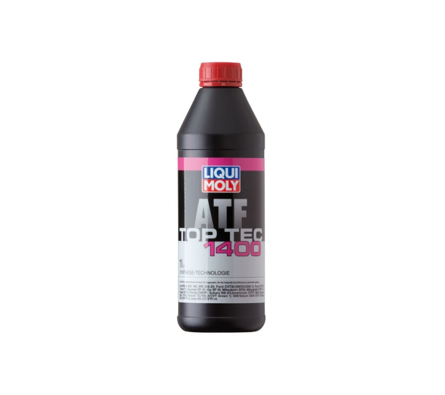 OLEJ LIQUI MOLY ATF TOP TEC 1400 1L CVT MB 236.20 / VW G 052 180 / PRZEKŁADNIOWY