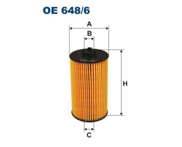 BFO4009 (OE648/6) filtr oleju Borg&Beck