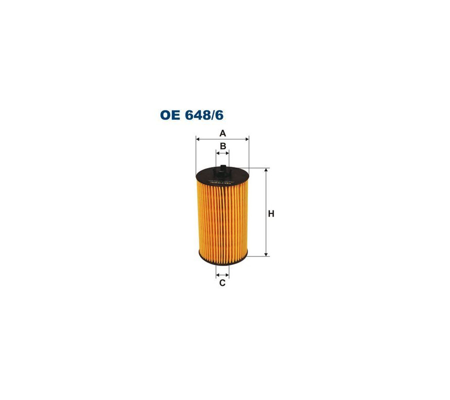 BFO4009 (OE648/6) filtr oleju Borg&Beck
