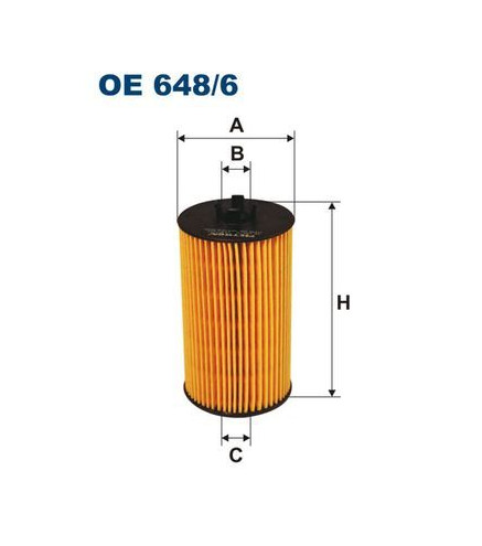 BFO4009 (OE648/6) filtr oleju Borg&Beck