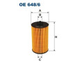 BFO4009 (OE648/6) filtr oleju Borg&Beck