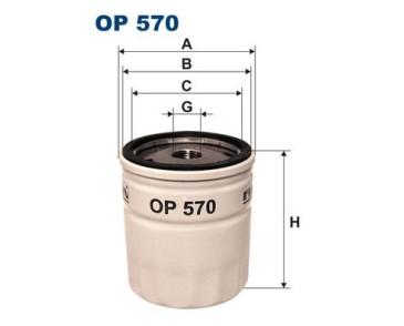 BFO4013 (OP570) filtr oleju Borg&Beck