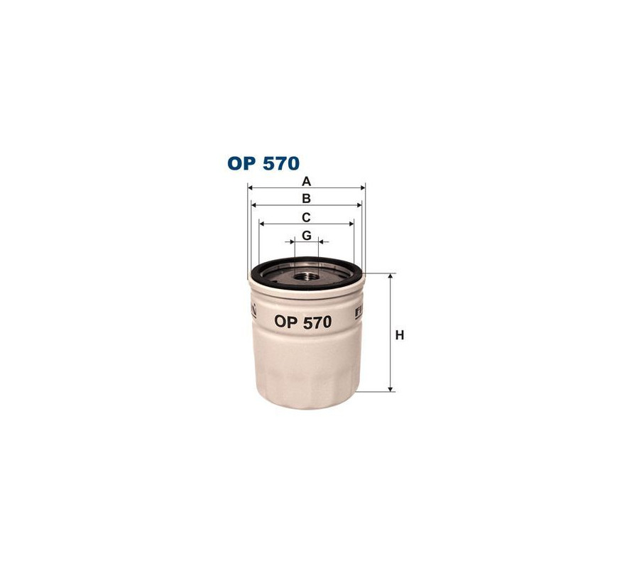 BFO4013 (OP570) filtr oleju Borg&Beck