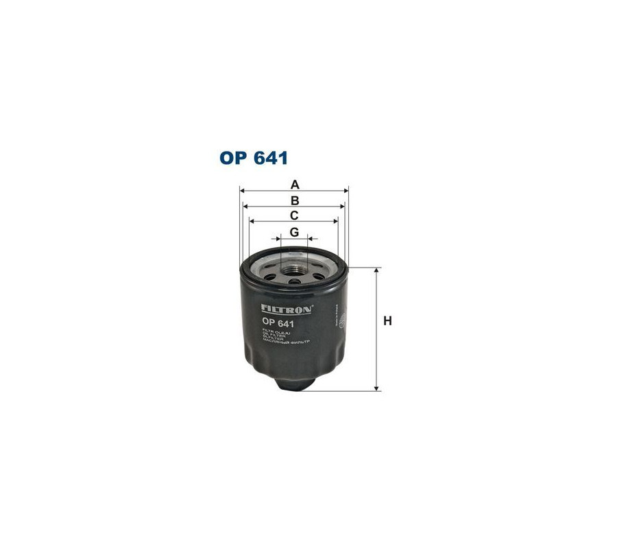 BFO4015 (OP641) filtr oleju Borg&Beck