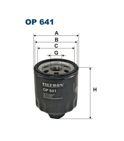 BFO4015 (OP641) filtr oleju Borg&Beck
