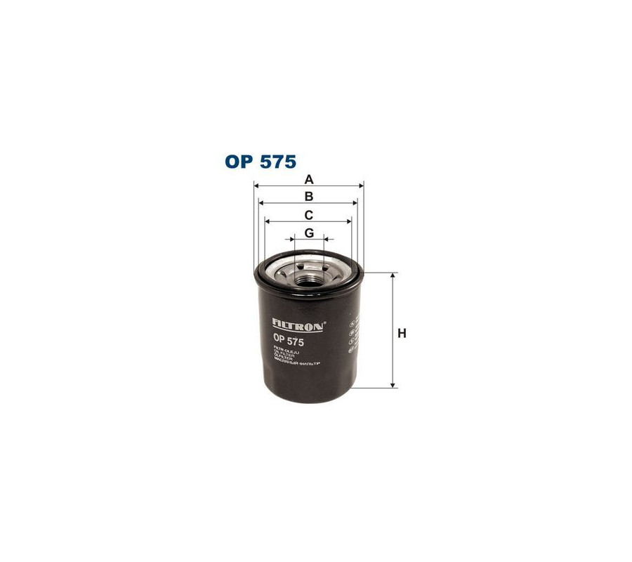 BFO4017 (OP575) filtr oleju Borg&Beck