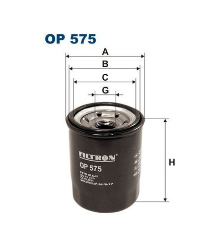 BFO4017 (OP575) filtr oleju Borg&Beck