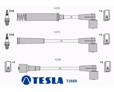 T288B Przewody zapłonowe TESLAOpel