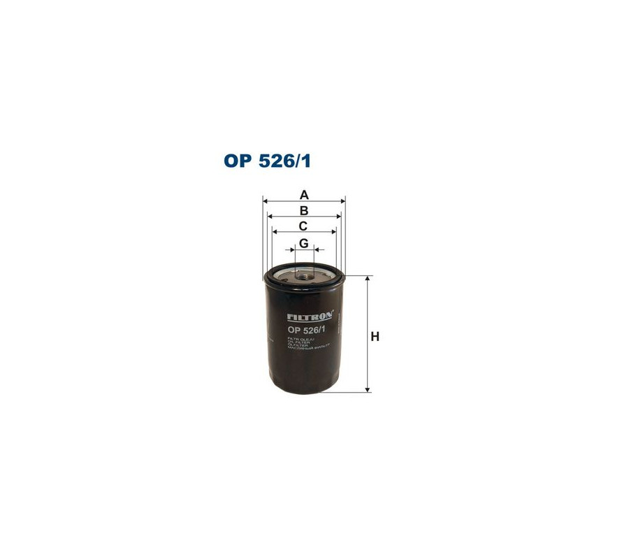 BFO4023 (OP526/1) filtr oleju Borg&Beck