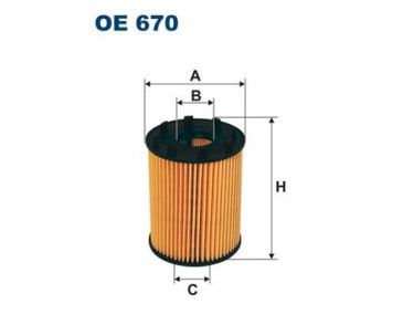 BFO4029 (OE670) filtr oleju Borg&Beck