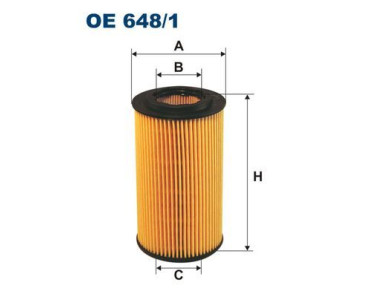 BFO4040 (OE648/1) filtr oleju Borg&Beck